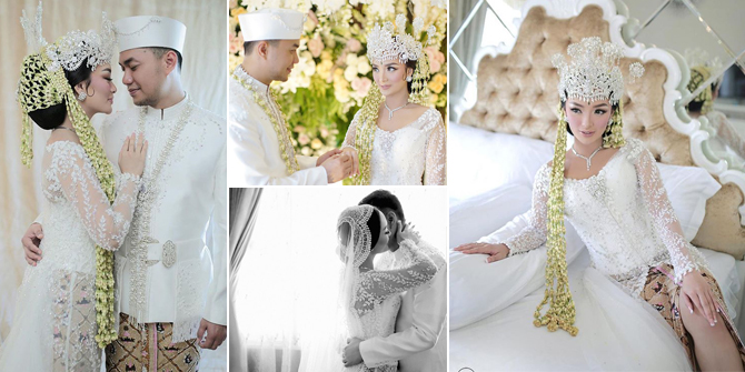 10 Photos of Zaskia Gotik & Sirajuddin Mahmud's Wedding that Just Emerged, Beautiful in All White!