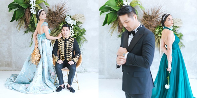 10 Photos of Erick Iskandar, Jessica Iskandar's Brother, Looking Like a King and Queen with Vanessa Lima