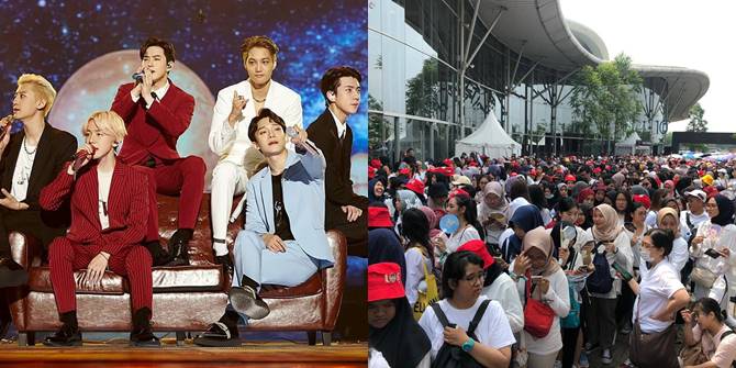 10 Photos of Thousands of EXO-L Filling the Venue of EXO Concert in Jakarta Since Dawn!