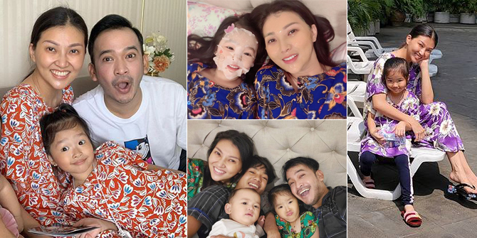 10 Photos of Sarwendah & Thalia Putri Onsu Matching in Daster and Baby Doll, So Coordinated!