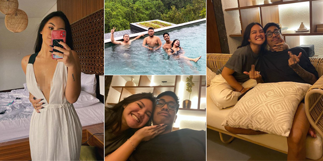 10 Photos of Shafa Harris' Staycation in Ubud, Swimming - Intimate Selfies with Her New Boyfriend?