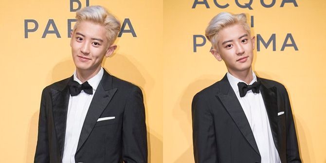 10 Handsome Photos of Chanyeol EXO Wearing a Tuxedo, Like Wanting to Marry You!