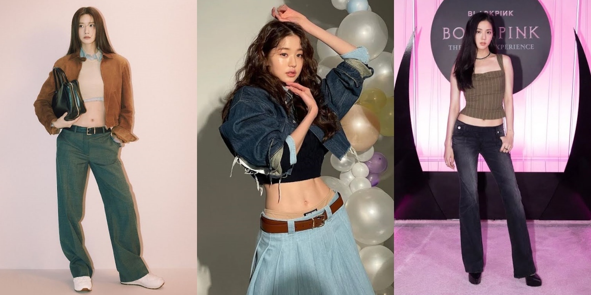 10 Beautiful K-Pop Idols Look Cool When Wearing Low-Rise Pants - Showing Flat Stomach and Body Goals Like an Hourglass