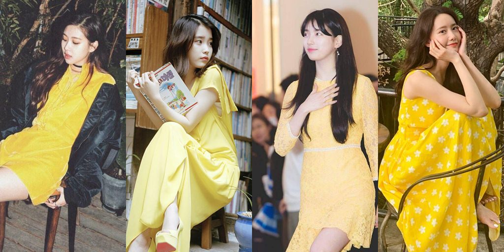 10 K-Pop Idols Look Beautiful in Yellow Dresses