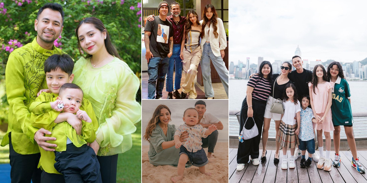 10 Celebrity Families Called Good Looking and Good Rekening, Their Charm Becomes the Spotlight