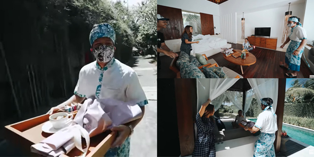 10 Moments of Atta Halilintar Pranking Anang Hermansyah's Family, Disguised as a Hotel Attendant