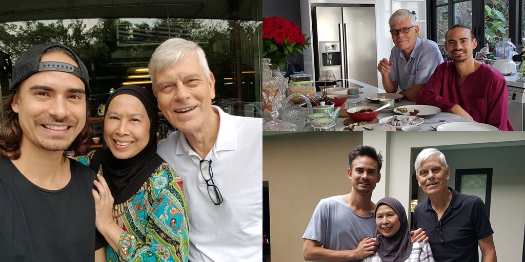 10 Sweet Memories of Ashraf Sinclair with His Rarely Highlighted Father and Mother, a Man who is Close to His Family