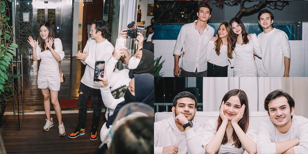 10 Sweet Moments of Syifa Hadju and Rizky Nazar's Closeness at the Birthday Party, Stuck Like Lovers