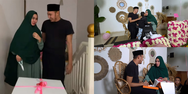 10 Touching Moments of Kartika Putri's 30th Birthday Surprise, Receives a Sweet Letter from Habib Usman