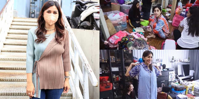 10 Moments of Nisya Ahmad's House Moving Preparation, Unpacking Wardrobe - Remembering Embarrassing Memories When Finding Old Clothes