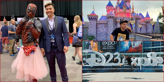 10 Exciting Moments of Glenn Alinskie Attending D23 Expo, Taking Photos with Disney Princesses