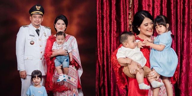 10 Family Photoshoots of Kahiyang Ayu and Bobby Officially Become Mayor of Medan, Their Two Children are Adorable