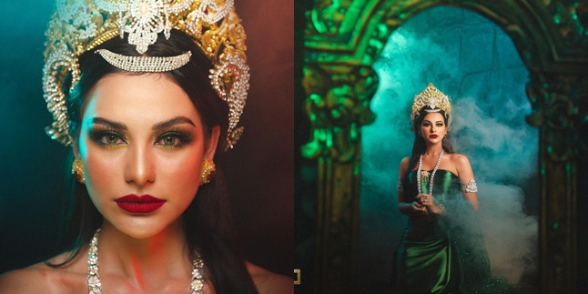 10 Nora Alexandra Photoshoots as Nyi Roro Kidul, Her Beauty is Astonishing