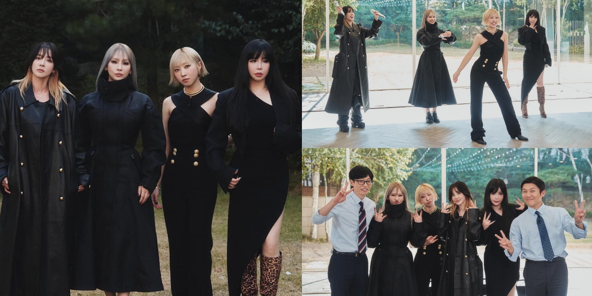 10 Photos of 2NE1 on 'Yoo Quiz on the Block', Flooded with Visuals in All-Black - Their Aura is Chaotic