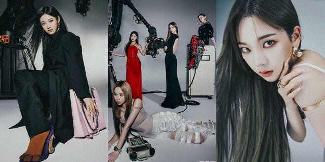 10 Potret aespa in Dazed Korea Photoshoot, Showcasing Elegant and Expensive Charm with Givenchy Collection