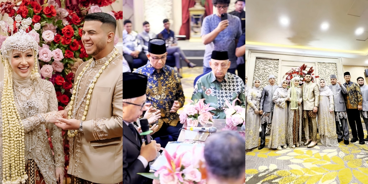 10 Portraits of the Wedding Ceremony of Yislam, Fadil Jaidi's Brother, with Anies Baswedan as Witness - Wedding Ring Almost Forgotten