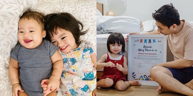 10 Photos of Alea Putri Raditya Dika, Who is Getting More Beautiful and Adorable, Their Second Birthday is Celebrated with Stock Gifts