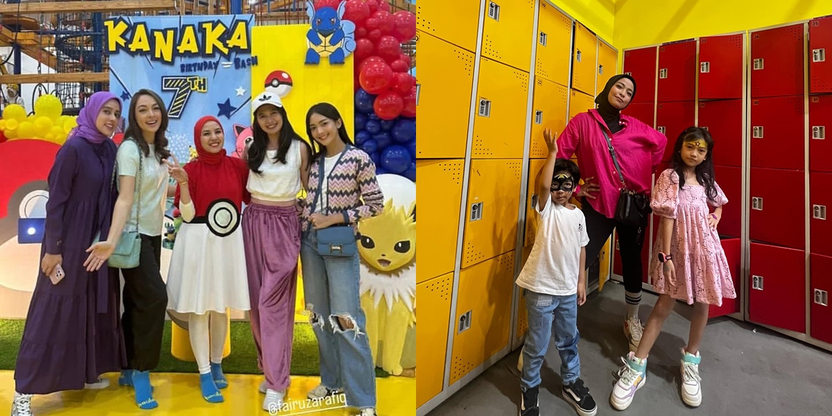 10 Photos of Celebrities Attending Tya Ariestya's Child's Birthday Party, Ririn Dwi Ariyanti to Irish Bella and Fairuz A Rafiq Look Cohesive