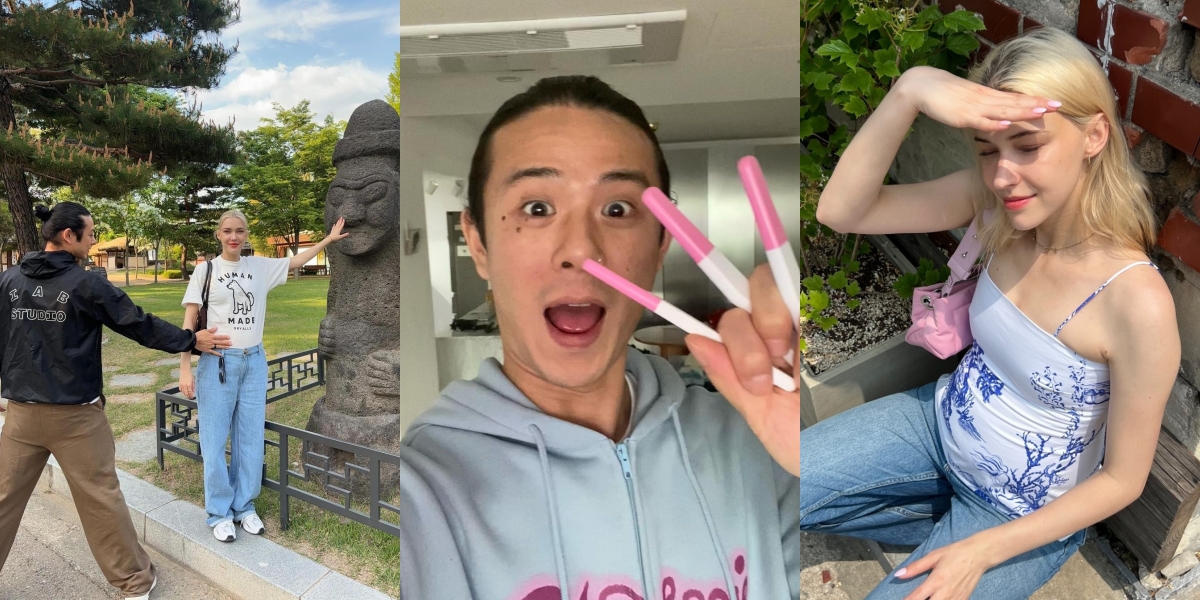 10 Portraits of Beenzino and Stefanie Michova Announce the Pregnancy of Their First Child, Showing the Growing Baby Bump