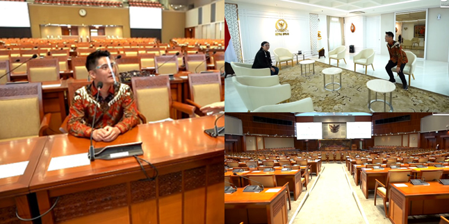 10 Photos of Boy William's Room Tour to the DPR-RI Building, Accompanied by Puan Maharani - Talking About the Controversial Session