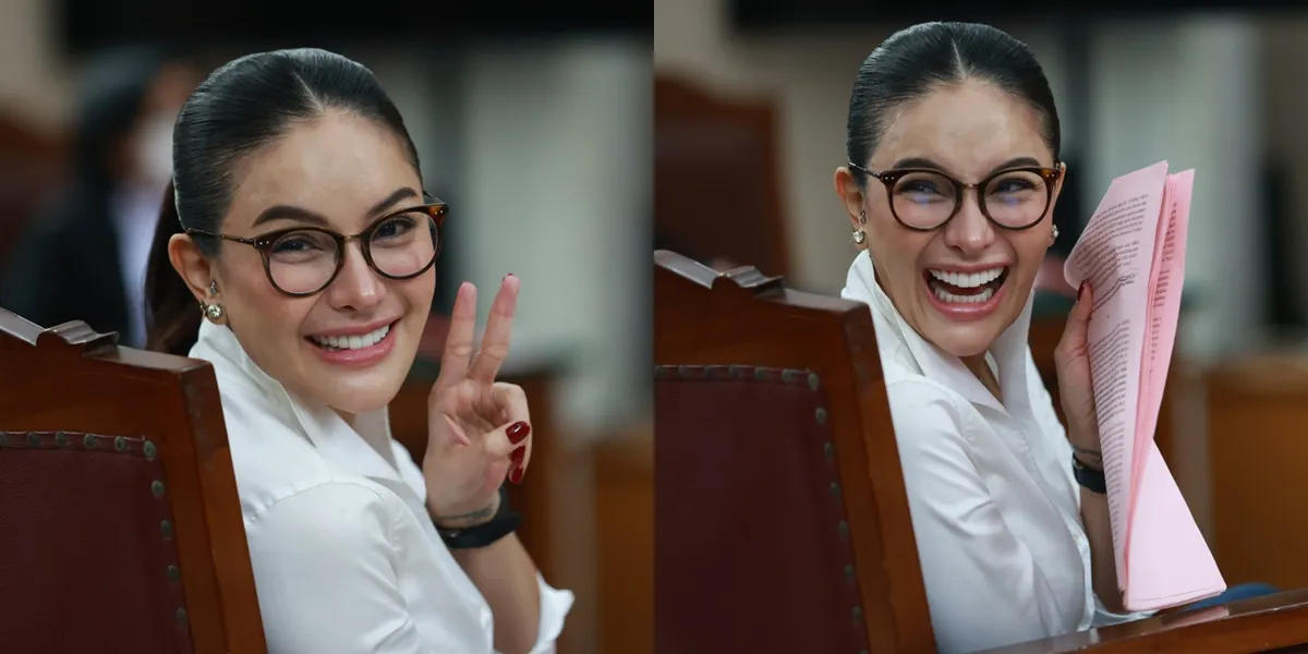10 Beautiful Photos of Nikita Mirzani at the Hearing of Extortion Allegations, Neat and Relaxed with a Smile