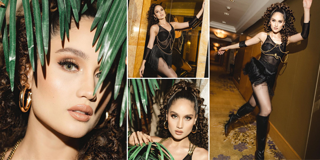 10 Potret Cinta Laura in Latest Photoshoot, Bold Appearance with Transparent Clothes and Curly Hair