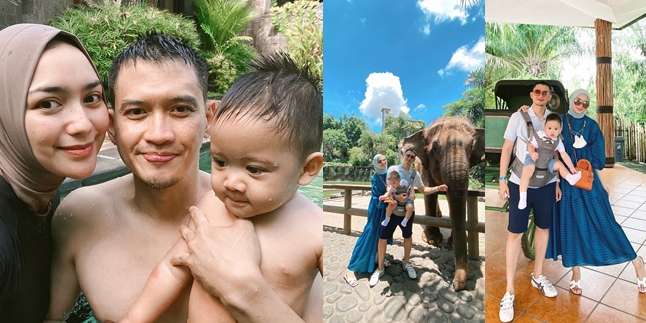 10 Potret Citra Kirana and Rezky Aditya Inviting Athar to Vacation in Bali, Happy to Visit the Zoo