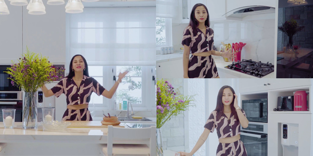 10 Pictures of Kirana Larasati's Luxury Kitchen Filled with Expensive Furniture, Neat and Clean