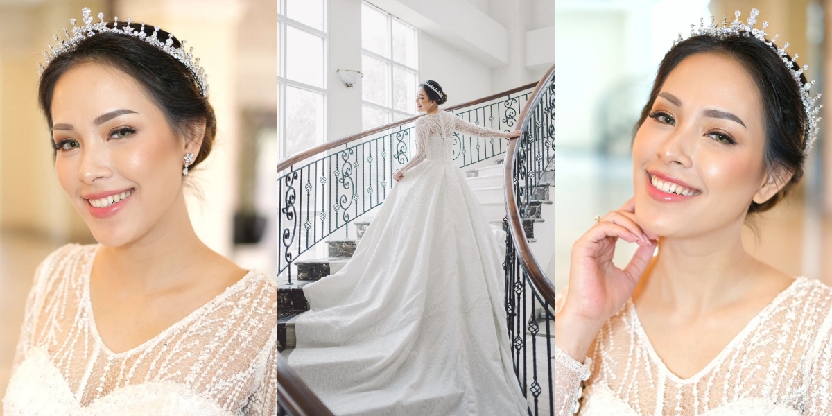 10 Detailed Photos of Lady Nayoan's Makeup, Rendy Kjaernett's Wife, during 'Prewedding', Radiating Bridal Aura - Praised for Her Perfect Beauty