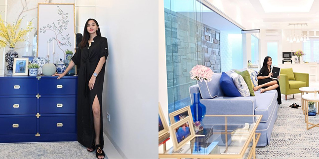 10 Pictures of Kirana Larasati's Minimalist Classic Style House, Luxurious with Dominant White Color