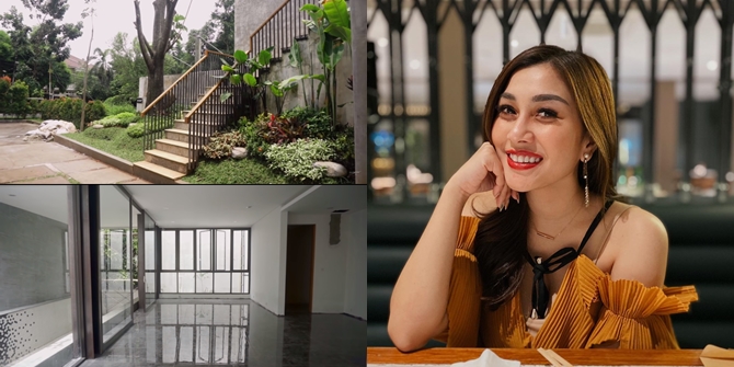 10 Potraits of Nisya Ahmad's Luxury House, Complete with Swimming Pool and Vertical Garden - AC Area ART