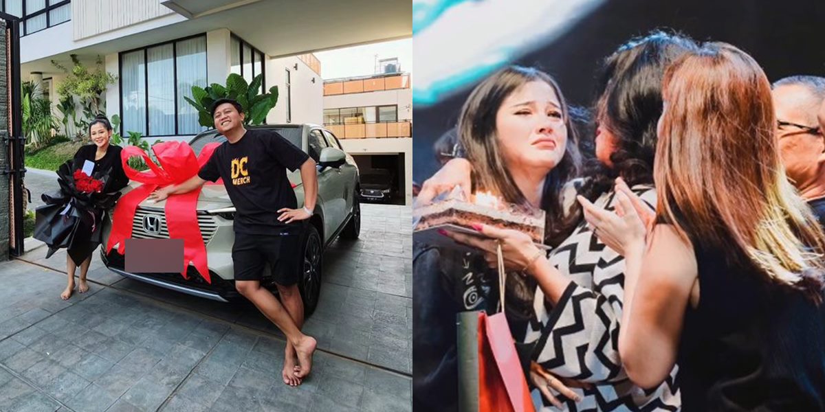 10 Moments of Denny Caknan Giving Bella Bonita a Car Gift, Netizens: Please Don't Betray