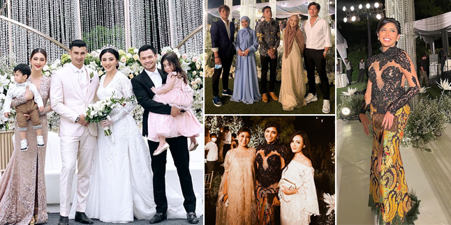 10 Celebrity Fashion Portraits who Became Invited Guests at Ali Syakieb - Margin Wieheerm's Wedding Party