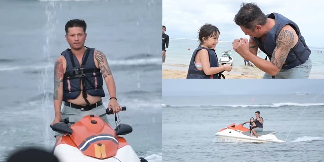 10 Pictures of Gading Marten and Gempi Spending New Year's in Bali, Having Fun Riding Jet Ski Together