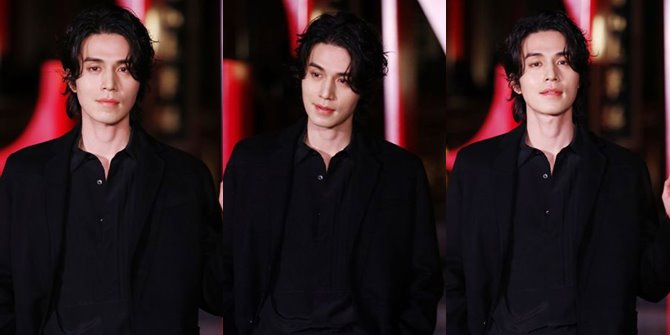 10 Handsome Portraits of Lee Dong Wook Wearing All Black Suit & Long Hair