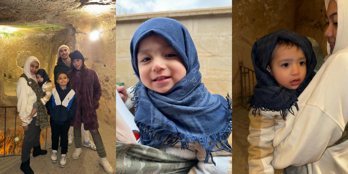 10 Portraits of Don Verhaag's Style, Jessica Iskandar's Son, During Vacation to Turkey, Making People Astonished Like a Girl Wearing a Hijab in Cappadocia