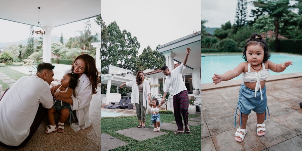 10 Adorable Photos of Baby Xarena, Siti Badriah and Krisjiana's Cute Daughter, Referred to as the Playful Mother when Wearing 'Forbidden Clothes'