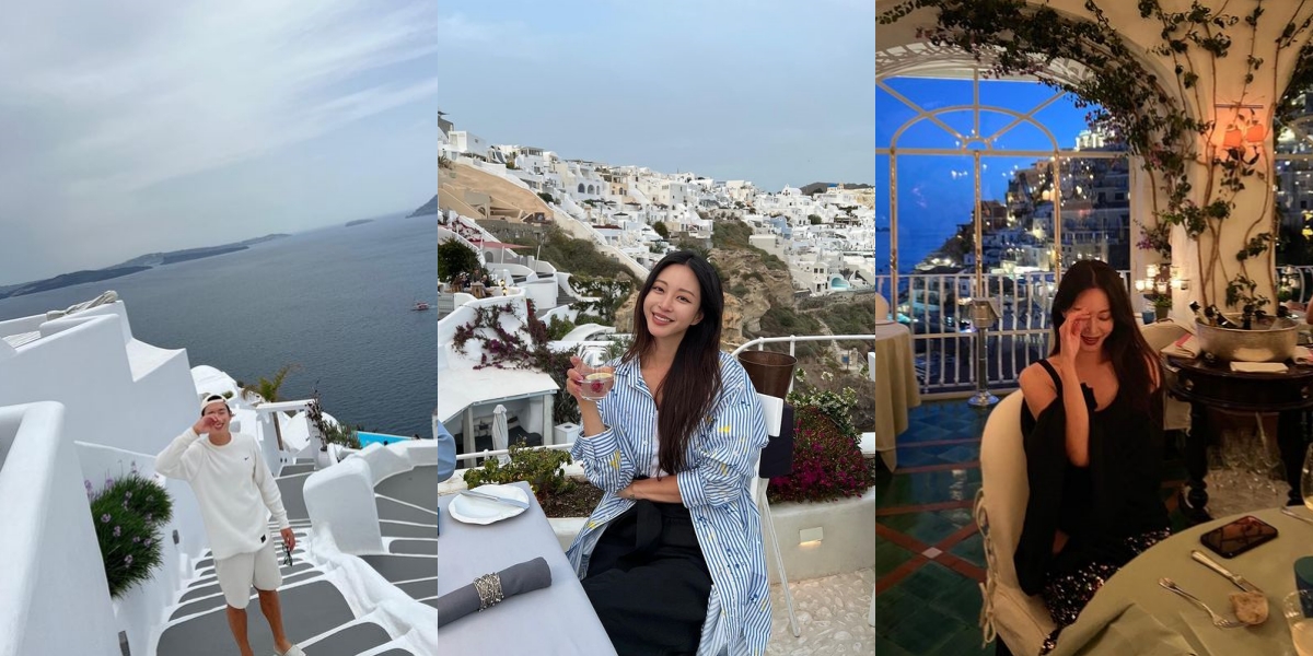 10 Photos of Han Ye Seul on Vacation with Her Younger Boyfriend in Greece, Satisfying Fans' Longing After 'Disappearing' for 9 Months