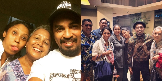 10 Warm Portraits of Glenn Fredly with Family, Favorite Loving Figure of Nephew