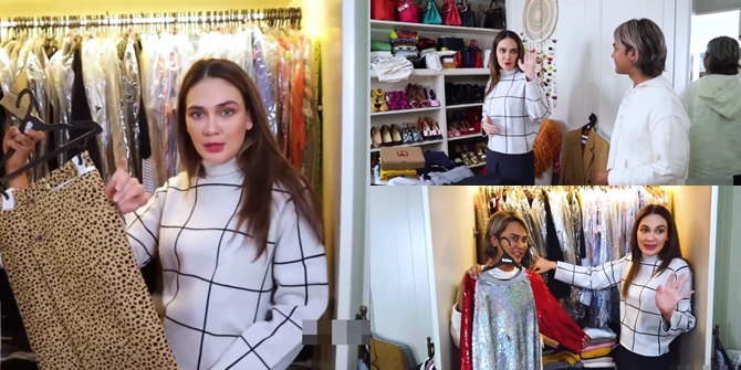 10 Photos of Luna Maya's Wardrobe, Having Many Million Rupiah Shoes with the Same Model and Unused Clothes Complete with Price Tags