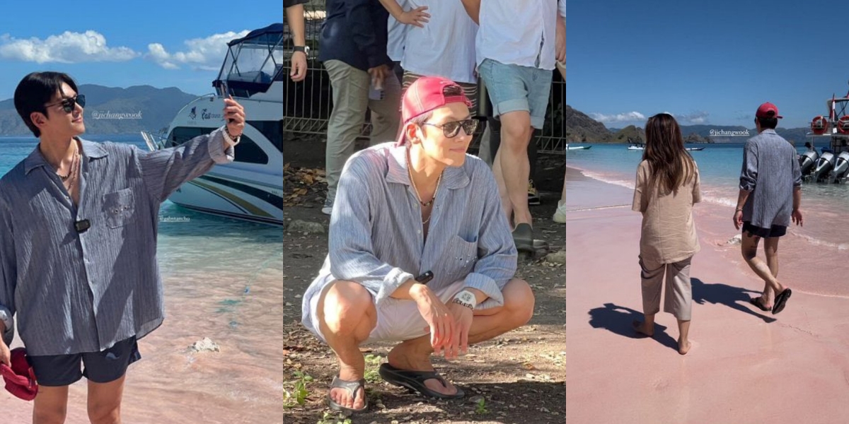 10 Pictures of Ji Chang Wook's Vacation in Labuan Bajo, Visiting Komodo