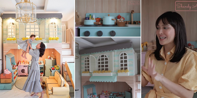 10 Photos of Baby Claire's Newly Renovated Room, Shandy Aulia's Daughter, with a Mini House and Cute Toys