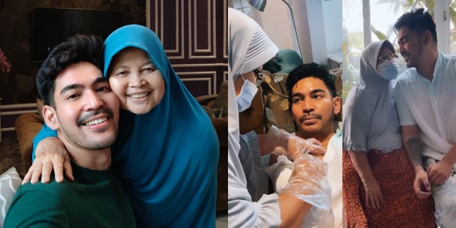 10 Portraits of Robby Purba and His Mother's Closeness that Make You Cry, Faithful and Diligent in Taking Care of His Son After Breast Tumor Surgery