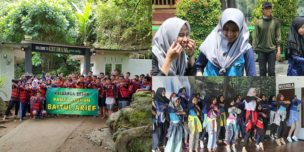 10 Photos of Nadya's Life, Rizki DA's Wife, in the Orphanage that Just Revealed, Already Like Family - Close with Children