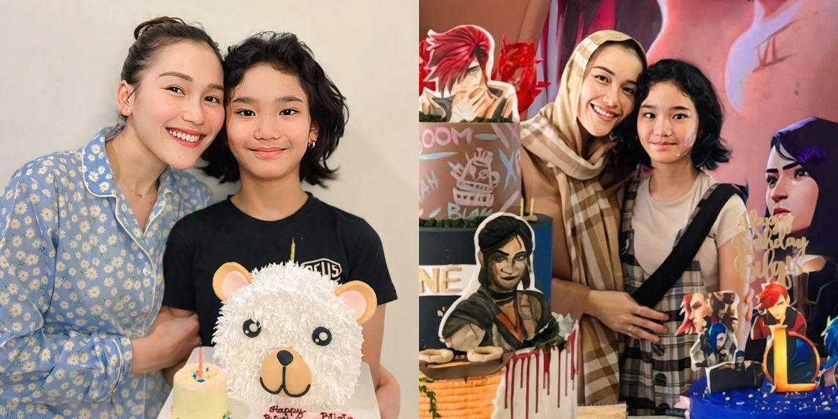 10 Photos of Bilqis' 11th Birthday Surprise, Ayu Ting Ting Takes Her for a Walk - Themed on Favorite Anime