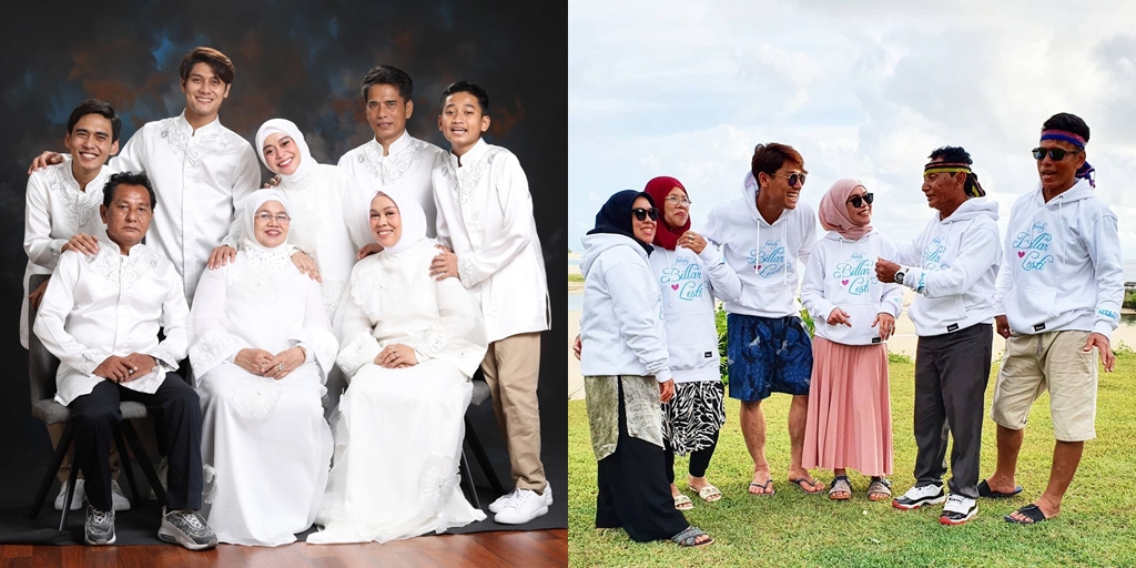 10 Portraits of the Compactness of Lesti Kejora and Rizky Billar's Family, Photoshoot Together to Vacation Together - Often Wearing Couple Clothes