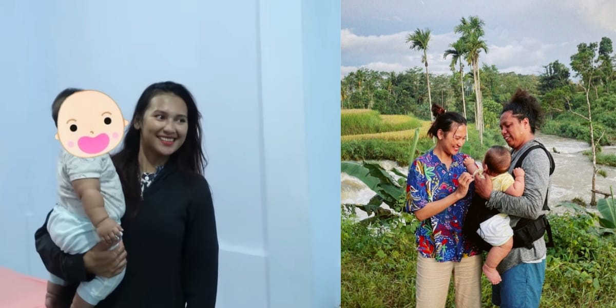 10 Fun Photos of Indah Permatasari and Arie Kriting's Journey to Sulawesi Tenggara - Lebaran and Akikah Celebration