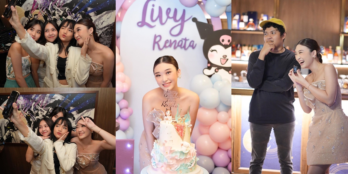 10 Fun Photos of Livy Renata's Birthday, Attended by Fuji and Nopek Nopian