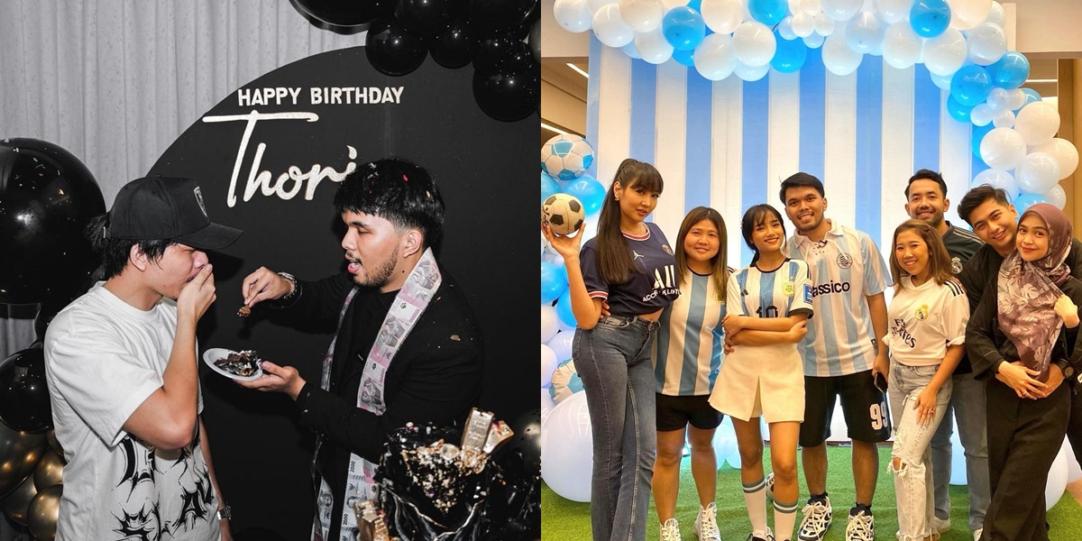 10 Photos of Thariq Halilintar's Birthday Fun, Attended by Lucinta Luna to Ria Ricis - Sprayed with Rp 100 Million