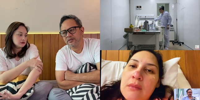 10 Chronological Photos of Mona Ratuliu and Indra Brasco Exposed to Covid, Treated in the Hospital - Dilemma Because of Baby Numa